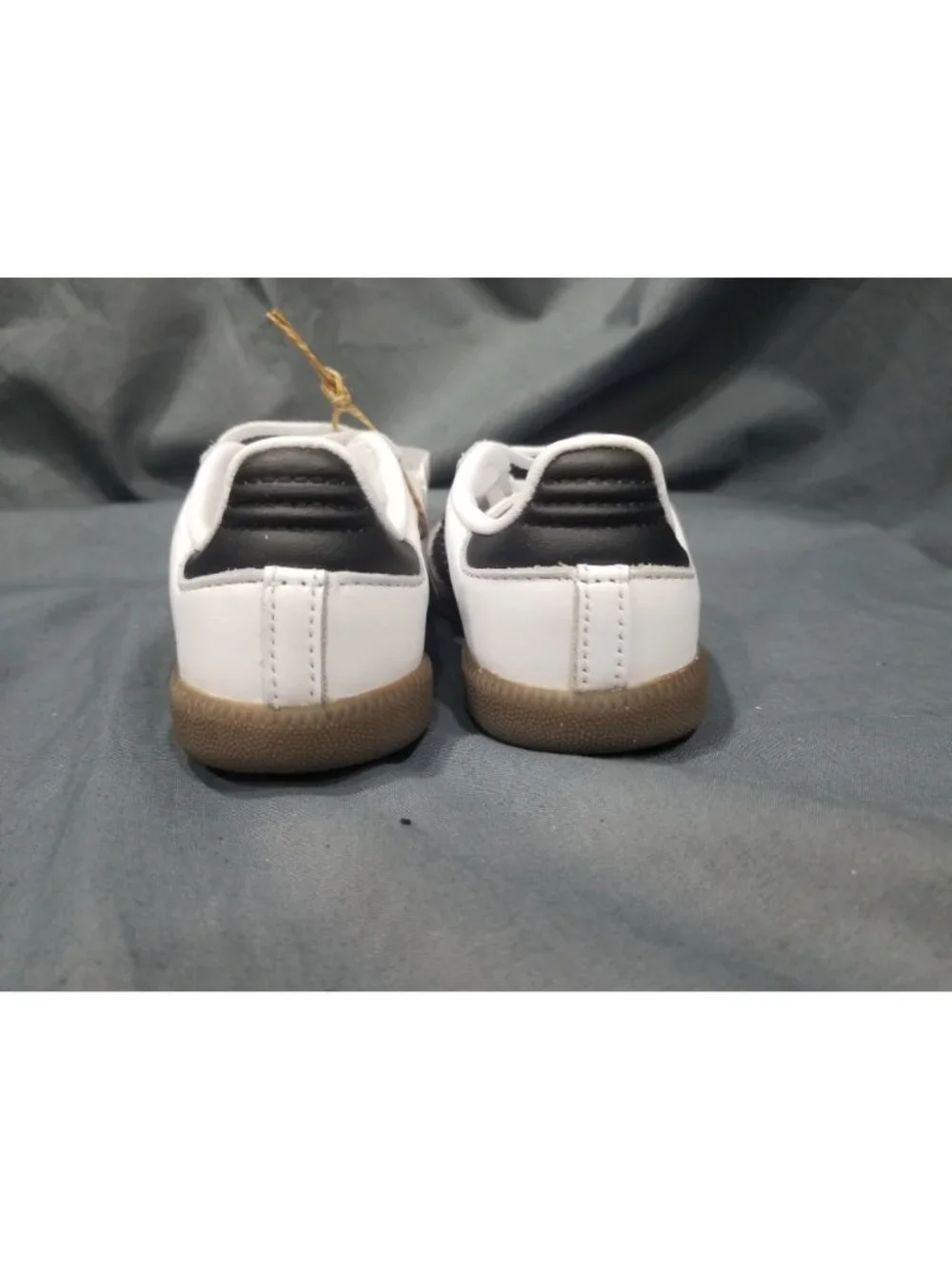 Adidas Samba OG EL I  Sneakers  White Black Size 9 Toddler NEW NO BOX!